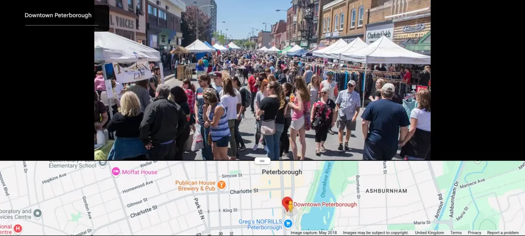 11. Shopping and Dining in Downtown Peterborough